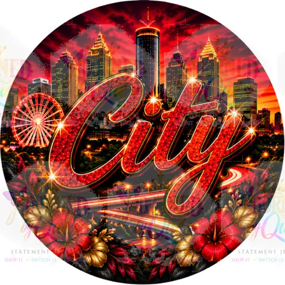 City Girl Atlanta earrings by Adorned by Que